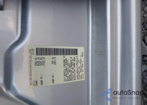 2020 Nissan Altima S Fwd z USA, uszkodzony, nr VIN 1N4BL4BVXLC204121